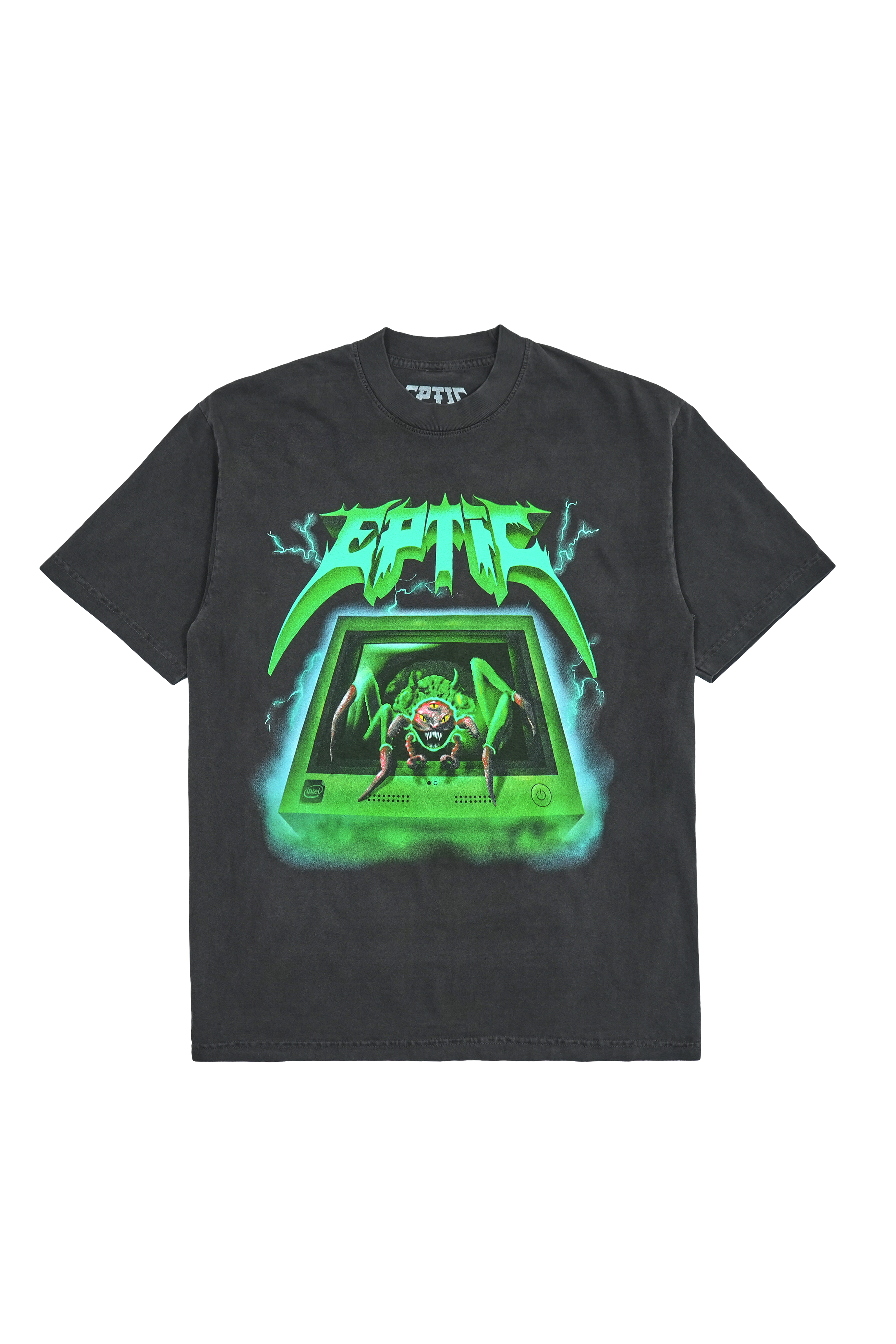 EPTIC 23 Interwebs Vintage Black Tee | Eptic Official